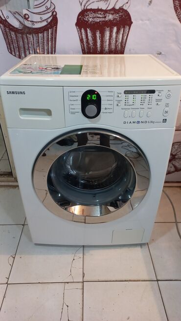honda masinlari: Paltaryuyan maşın Samsung, 6 kq, İşlənmiş, Avtomat, Ödənişli çatdırılma