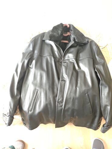 Рубашки: Мужской плащ, 4XL, цвет - Черный