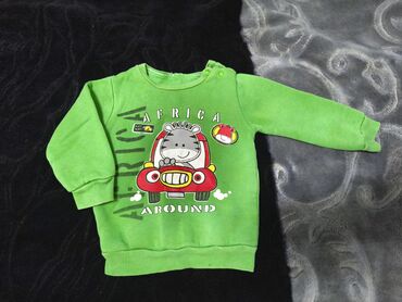Платья: Uşaq geyim dəsti – yaşıl rəngdə sweatshirt və şalvar - Model: 2