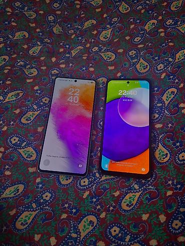 nokia aika: Samsung Galaxy A73 5G, Б/у, 128 ГБ, цвет - Черный, 2 SIM, eSIM — 1