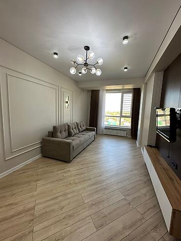 Продажа квартир: 1 комната, 47 м², Кок-Жар ж/м Элитка, 10 этаж, Евроремонт — 2