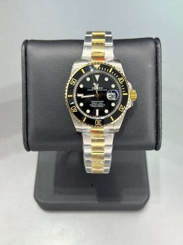 Классические часы: Rolex. Часы класса ААА. • Ремешок - нержавеющая сталь 316L. • Стекло - — 3