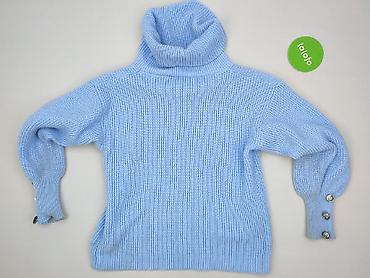 pulz jeans sweter: Golf damski, rozmiar L — 3