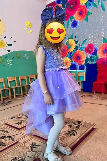 Жаш кыздардын көйнөктөрү: Балдар көйнөгү, түсү - Кызгылт көк, Колдонулган — 2
