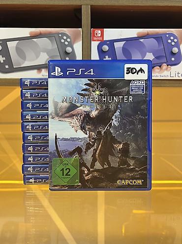 Monster Hunter World-PS4 diski Oyun diski tam işlək vəziyyətdədir, heç lalafo.az -da Monster Hunter World-PS4 diski Oyun diski tam işlək vəziyyətdədir, heç