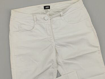 białe t shirty ralph lauren: Spodnie 3/4 Damskie, H&M, L, stan - Dobry