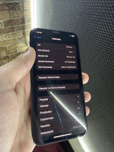 iphone telefon qiymetleri: IPhone Xs, 64 GB, Space Gray, Face ID