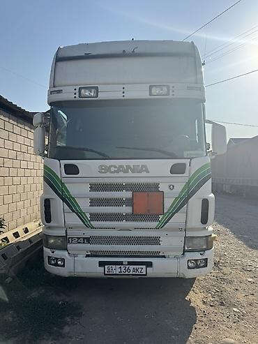 скания грузовой транспорт: Тягач, Scania, Бортовой — 1