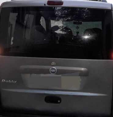 Şüşələr: Fiat Doblo modelinə uyğun arxa baqaj qapısı. Bu avtomobil hissəsi