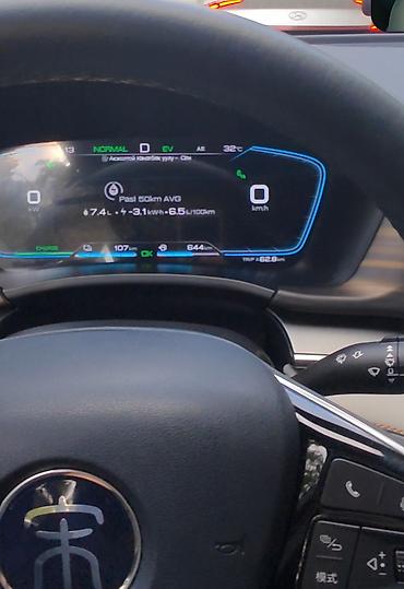 byd hybrid: BYD Song Plus: 2021 г., 1.5 л, Автомат, Электромобиль, Кроссовер — 7