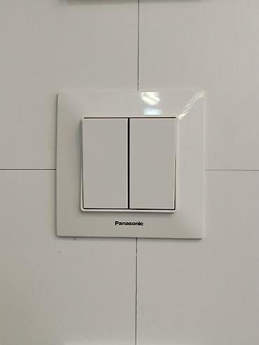 pan: Двухклавишный настенный выключатель Panasonic. - Тип: механический — 1