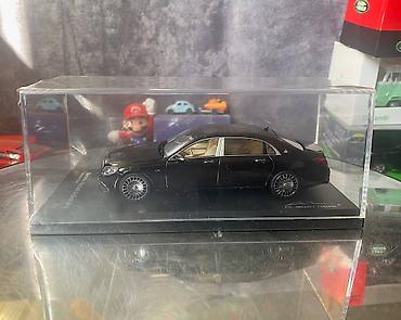 Avtomobil modelləri: Коллекционная модель Mercedes-Maybach S-class X222 obsidian black 2019 — 26