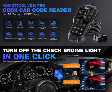 Alati za automobile: NOVO - VDIAGTOOL VD30 Pro OBD2 Dijagnostika VDIAGTOOL VD30 Pro — 5