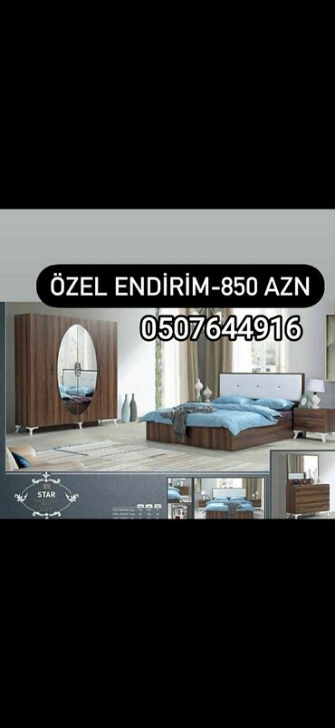 Sifarişlə yataq dəstləri: 🛋️🛏️🪑Komfortun və keyfiyyətin tək űnvani "M. M. Mobilya" ✅Möhtəşəm — 7