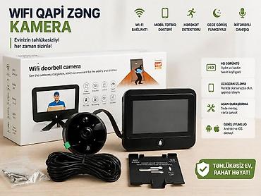 Фото и видеокамеры: Domofon Tuya wifi Damafon Gözə Jack Tuya Wi‑Fi Məhsulun Əsas — 3