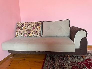 Divanlar: Divan-kravat, İşlənmiş, Açılan, Bazalı, Parça — 2