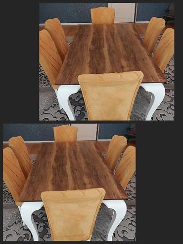 Digər mebel: 🌼Masa ve 6 oturacaq ✅️Satilir 260 azn ✅️Tecili kocle bagli satilir — 1
