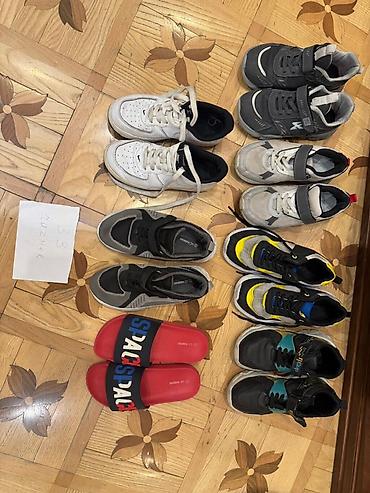 Детская обувь: Кроссовки, Nike, Размер: 33, Унисекс — 8