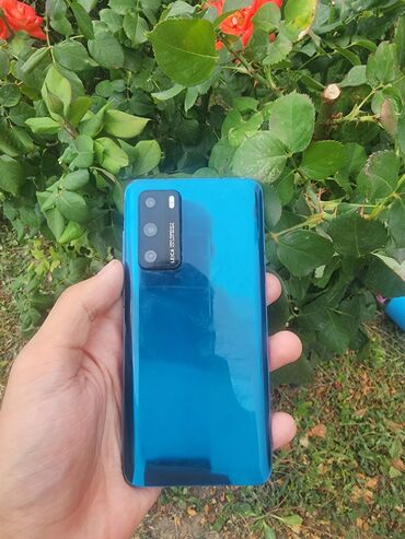 redmi 9c nfs: Huawei P40 4G, Колдонулган, 128 ГБ, түсү - Көк, 2 SIM