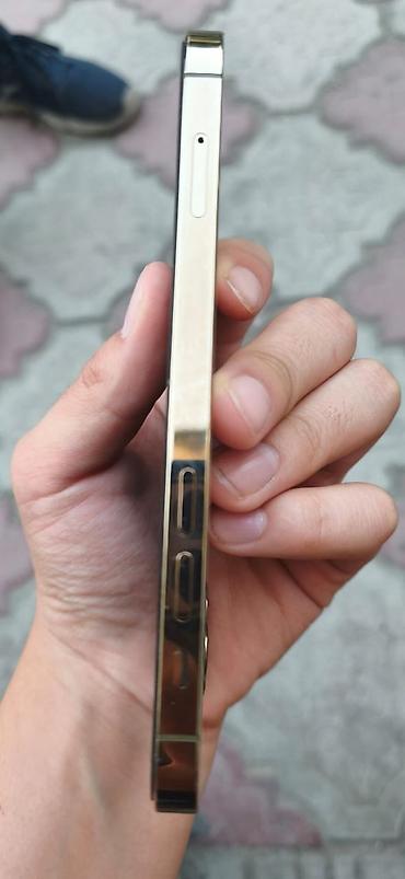 pro max: IPhone 12 Pro, Б/у, 256 ГБ, Золотой, Коробка, 84 % — 4