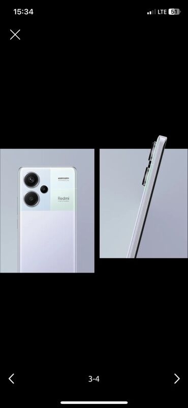 телефоны до 15000 сом: Redmi, Redmi Note 13 Pro Plus, Колдонулган, 256 ГБ