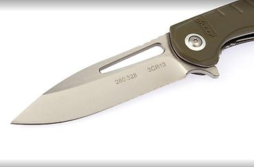 нож кс: Складной нож Дело техники DT-128, сталь 3Cr13 рукоятка из G10 зеленая — 4