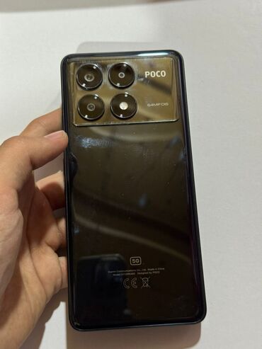 смарт часы мото 360: Poco X6 Pro 5G, түсү - Кара