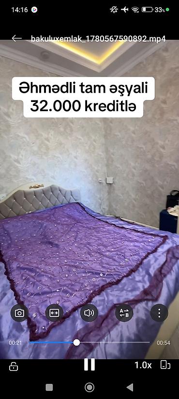 ev alqi satqisi kirayesi: Ev kiredidle satilir ilkin odenis 32000min ayda 600m — 4