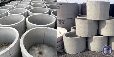 Железобетонные (ЖБИ) кольца для септика: Железобетонное (ЖБИ) кольцо для септика Размер: 110 x 90 x 8 см, Бесплатная установка, В розницу — 6