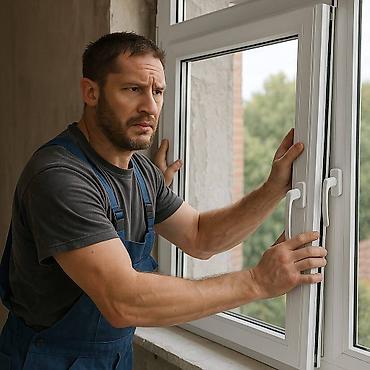for rent: Пластиковые и алюминиевые окна двери витражи Холодно, шумно, старые — 2