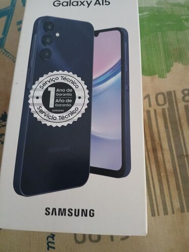 Samsung: Samsung Galaxy A15, Б/у, 128 ГБ, цвет - Черный, 2 SIM