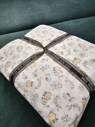 Комплекты постельного белья: Муслиновые постельное белье с нежными цветочными принтами - Материал — 3