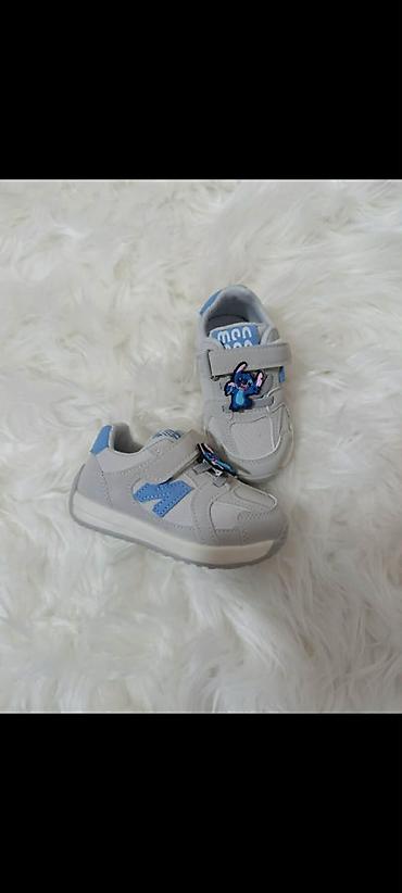 Patike: Dečije patike sa LED đonom – motiv Stitch/Angel - Bele patike sa — 7