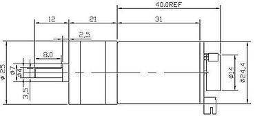 su reduktoru: Kateqoriya: Motorlar > Reduktorlu DC Motorlar > 25mm Motorlar — 4
