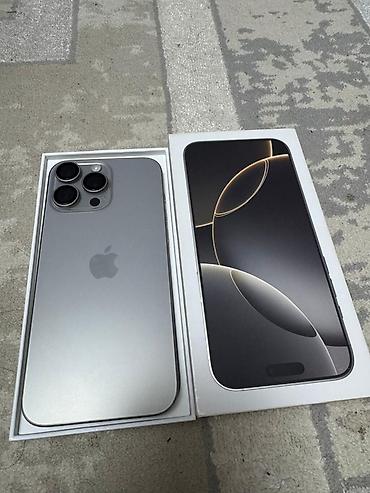 Apple iPhone: IPhone 16 Pro Max, Новый, 256 ГБ, Natural Titanium, Коробка, 98 % — 3