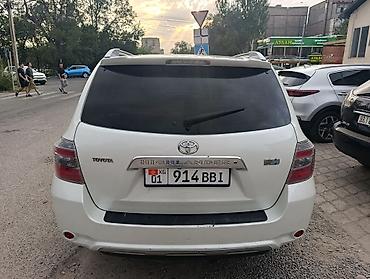 гибрид авто: Toyota Highlander: 2007 г., 3.3 л, Автомат, Гибрид, Кроссовер — 4