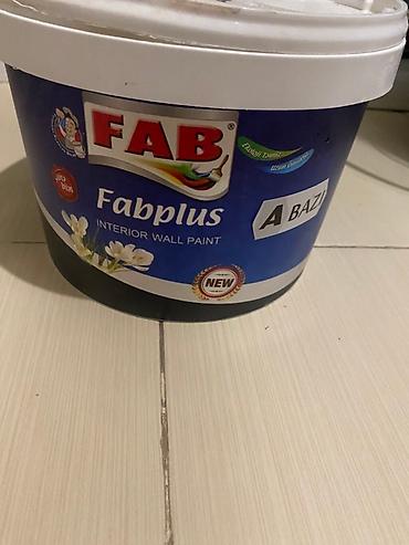 divar boyasi: FAB Fabplus daxili divar boyası – A BAZI - Brend: FAB - Model — 4