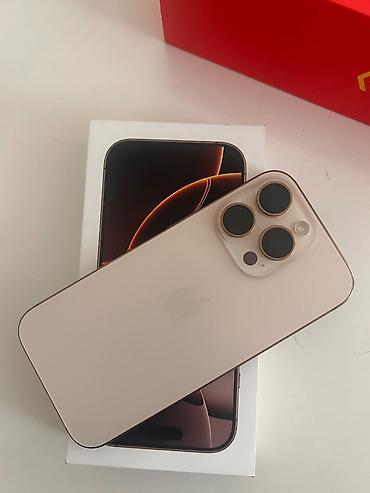iphone 25: IPhone 16 Pro, 128 GB, Desert Titanium — 1