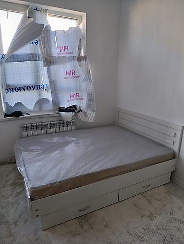 Двуспальные кровати: Двуспальная кровать, Новый, С матрасом, длина - 200 см — 21