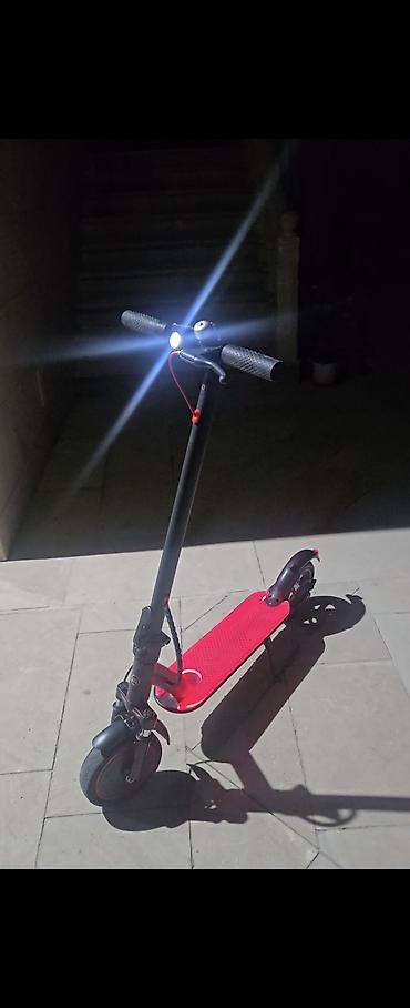 samokat az: Elektrik skuter – şəhər içi rahat və işıqlı sürüş üçün - Güclü ön LED — 1