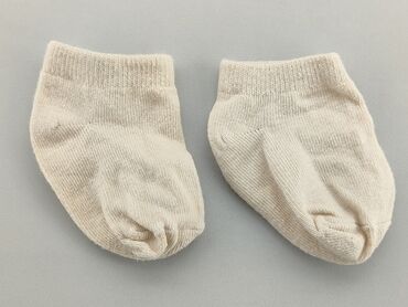 białe wełniane skarpety: Socks, condition - Fair
