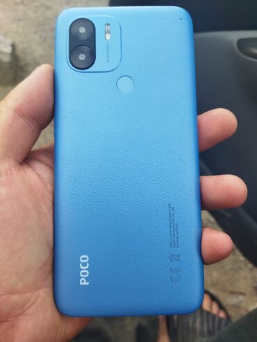 Poco: Poco C51, Б/у, 64 ГБ, цвет - Зеленый, 2 SIM