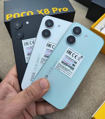 Poco X8 Pro 5G 8/256 890AZN ƏDV var. KREDİT VAR(Kapital Bank vasitəsi