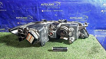 autoland: Передняя левая фара Honda 2003 г., Б/у, Оригинал, Япония — 4