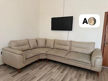 bag ucun divanlar: AYGUN 🌖 Künc divan ideal vəziyyətdə Nabuk materialdır 3200 alınıb 3 ay — 1