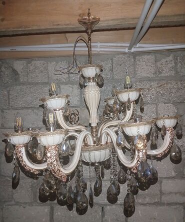Pastel dəstləri: Çılçıraq, 10 və daha çox lampa, Keramika