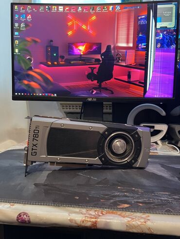 kompyuter hissələri: Videokart NVidia GeForce GTX 780 Tİ, < 4 GB, İşlənmiş