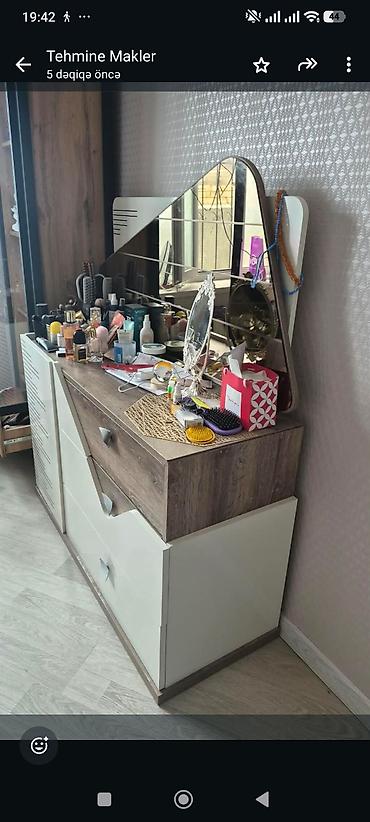 bedroom: Yataq desti. 550azn. yaxsi veziyyetde. matras var bazasu yoxdu. unvan — 3