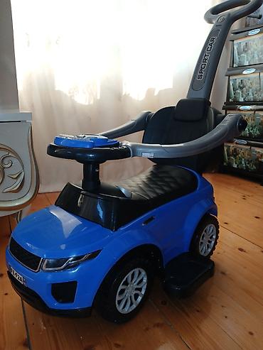 mini atv: Uşaq üçün itələmə və minik maşını – mavi rəng Xüsusiyyətlər: - Dəstək — 1