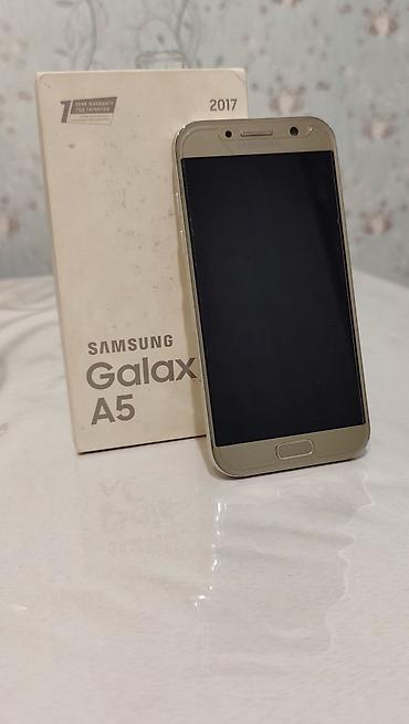 telofonu: Samsung Galaxy A5 2017, 32 GB, rəng - Qızılı — 3